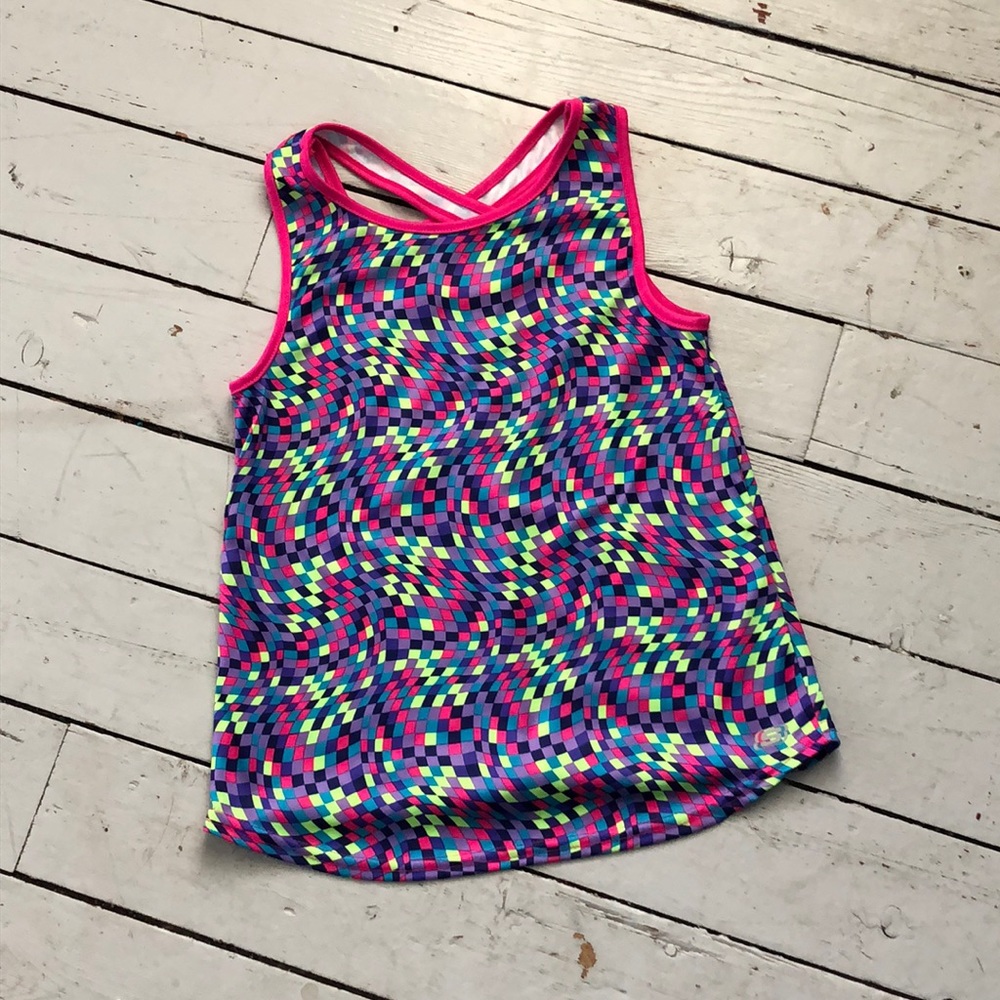 Skechers Active Girls DriFit crossback tank 10-12